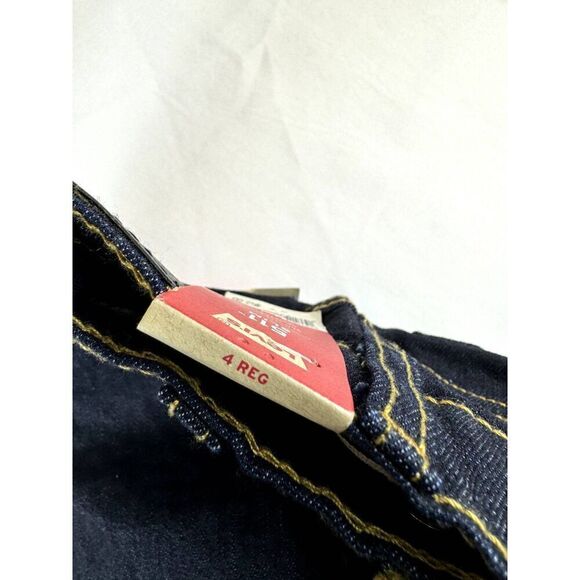 NWT Boy's Levi's Performance 511 Slim Stretch Jeans Size 4 Regular Dark Wash - Picture 7 of 9